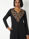 Women Knit Straight Winter Kurta