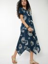 Women Printed Asymmetric Dress