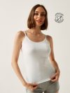 Plain Fade Resistant Camisole with Scoop Neck and Spaghetti Straps