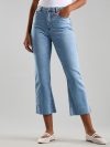 High-Rise Ankle Length Flared Jeans