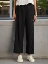 Plain Wide Leg Pants