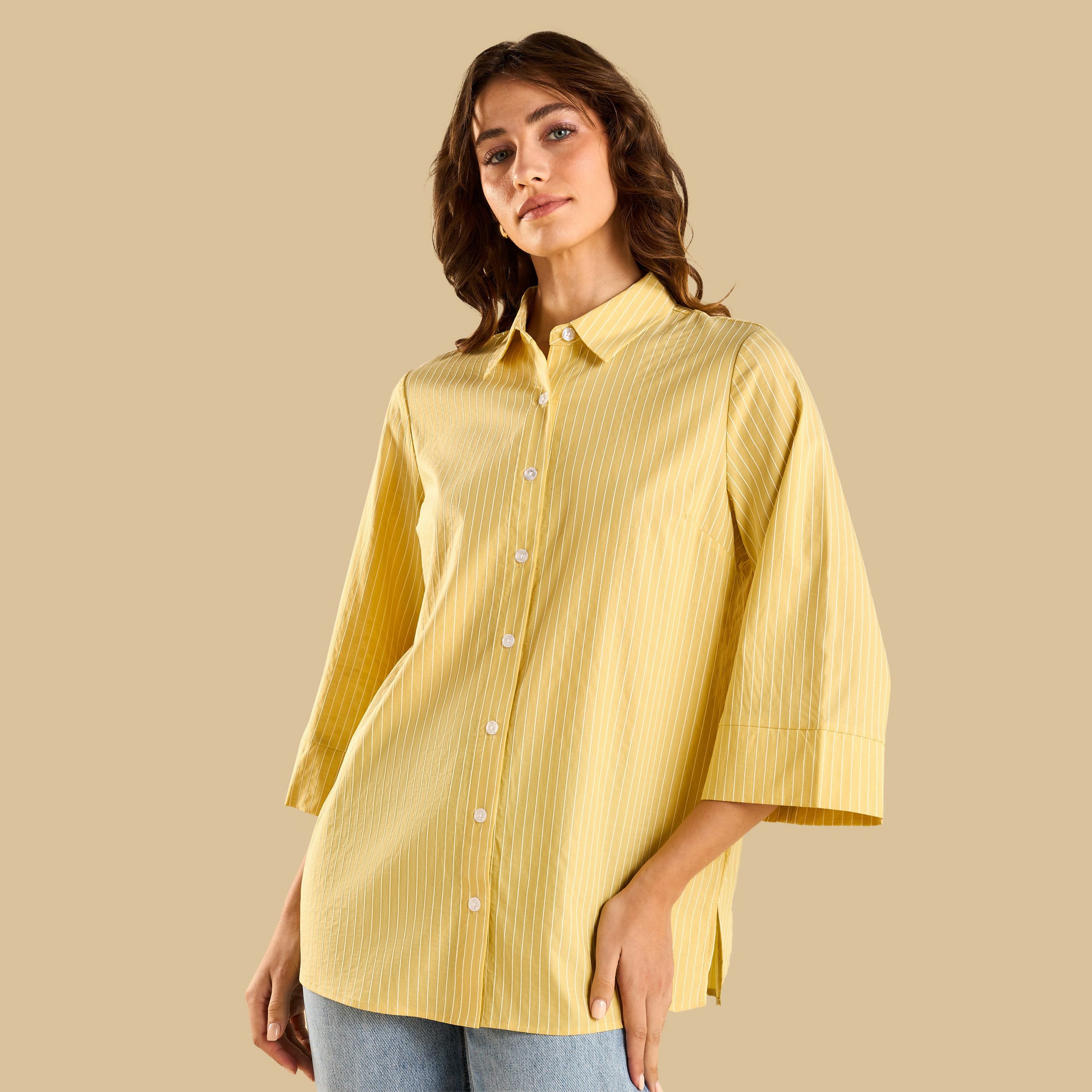 Striped Oversized Shirt