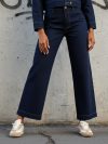 High-Rise Wide Leg Jeans