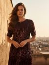 Embellished Velour Dress for Women – Elegant Party & Evening Wear